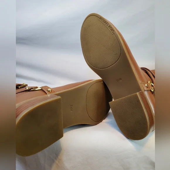 Michael Kors Tan Over the Knee Boots - Picture 3 of 9